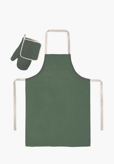 Набор кухонного текстиля Унисон прихватка, прихватка-рукавица и фартук