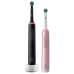 Набор Braun Oral-B 3900 Duo D505.533.3H Black/Pink