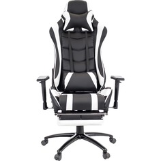 Компьютерное кресло Everprof Lotus S1 чёрно-белое (EP-LOTUSS1ECOBLACK/WHITE)