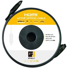 Кабель Digis DSM-CH25-8K-AOC (HDMI-HDMI, 25 м)