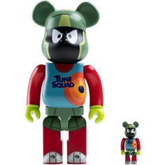 Фигура Bearbrick Medicom Toy Marvin The Martian Space Jam 400% and 100%