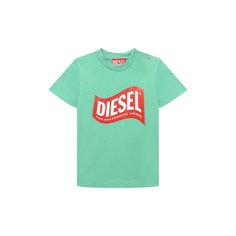 Хлопковая футболка Diesel