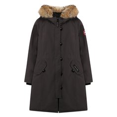 Пуховая парка Brittania с меховой отделкой Canada Goose