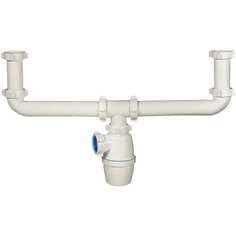 Двойной двухуровневый бутылочный сифон ORIO