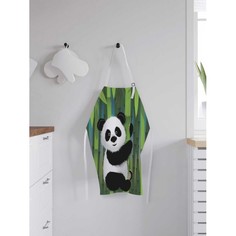Хозяйственные товары JoyArty Фартук женский для готовки Счастливая панда 65х65х28 см