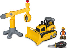 Машины Nikko Набор Junior Builder - Бульдозер, кран и аксессуары