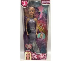 Куклы и одежда для кукол Карапуз Кукла София в вечернем платье из блестящей ткани 29 см