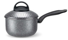 Посуда и инвентарь Pensofal Ковш с крышкой Biostone Vesuvius PastaSi Baby 16 см 1.5 л