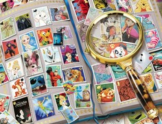 Пазлы Ravensburger Пазл Альбом с марками с героями Disney (2000 элементов)