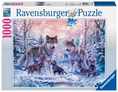 Пазлы Ravensburger Пазл Северные волки 1000 элементов