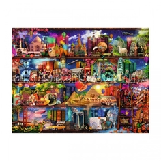 Пазлы Ravensburger Пазл Книжный мир 2000 элементов