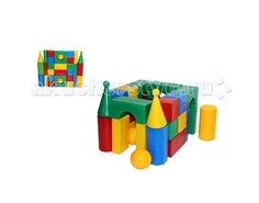 Развивающие игрушки Развивающая игрушка СВСД Строительный набор Стена-смайл (32 элемента)