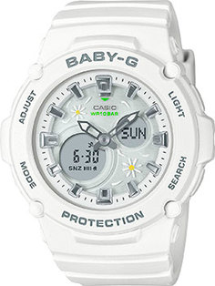 Японские наручные женские часы Casio BGA-270FL-7A. Коллекция Baby-G