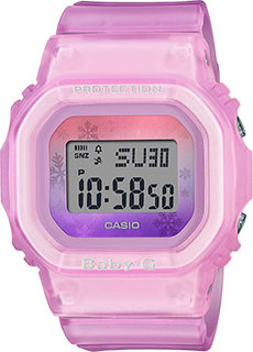 Японские наручные женские часы Casio BGD-560WL-4. Коллекция Baby-G