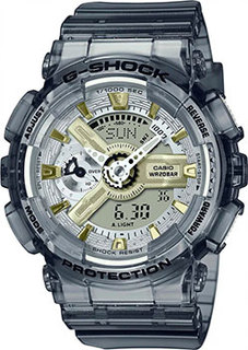 Японские наручные мужские часы Casio GMA-S110GS-8A. Коллекция G-Shock