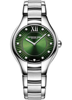Швейцарские наручные женские часы Raymond weil 5132-ST-52181. Коллекция Noemia