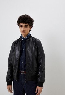 Куртка кожаная Urban Fashion for Men "бомбер"