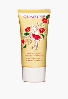 Крем для умывания Clarins CAMELLIA COLLECTION Doux Nettoyant Moussant Hydratant \ Лимитированный выпуск, Пенящийся, для нормальной и сухой кожи, 75 мл