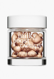 Тональный флюид Clarins в капсулах, с сатиновым финишем