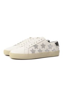 Кожаные кеды SL/06 Saint Laurent