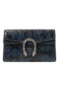 Сумка Dionysus super mini из кожи змеи Gucci