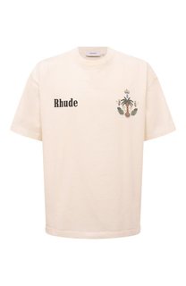 Хлопковая футболка Rhude