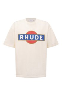 Хлопковая футболка Rhude