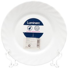 Тарелка десертная, стеклокерамика, 19.5 см, круглая, Trianon, Luminarc, H4124/N5014/N3647
