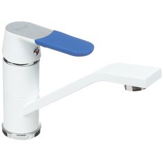 Смеситель для кухни, Frap, с картриджем, белый, F4534