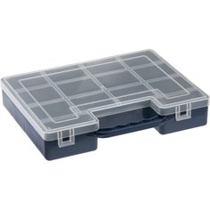 Ящик-органайзер для инструментов, 27х22х5.5 см, пластик, Idea, М 2955