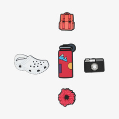 Значки Crocs Vacay Girls 5 Pack, Мультицвет