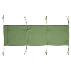 Подушки для садовой мебели подушка для шезлонга 190х60см габардин зеленая Nat