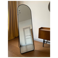 Зеркала зеркало напольное в металлической раме Madesto 500х1600мм черный Home Decor