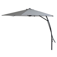 Зонты от солнца зонт от солнца d300см h2,45м полиэстер серый