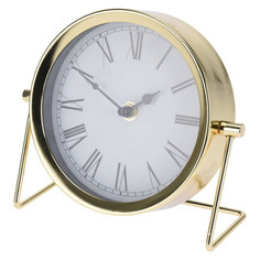 Часы часы настольные KOOPMAN 180х70х160мм золото металл
