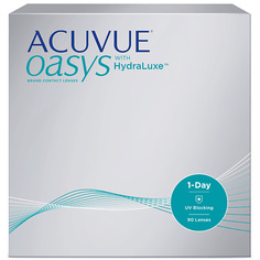 Однодневные линзы ACUVUE Однодневные контактные линзы ACUVUE OASYS 1-DAY with HydraLuxe 90 шт.