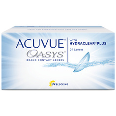 Двухнедельные линзы ACUVUE Двухнедельные контактные линзы ACUVUE OASYS with HYDRACLEAR PLUS 24 шт.