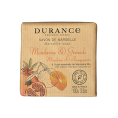 Мыло твердое DURANCE Марсельское мыло кусковое Мандарин и гранат Mandarin & Pomegranate 100
