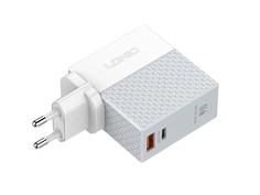 Зарядное устройство Ldnio A2620C 2xUSB + Cable PD + QC 3.0 White