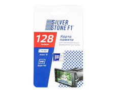 Карта памяти 128Gb - SilverStone F1 MicroSDHC Class 10 UHS-I U1 SpeedCard128