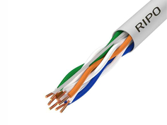 Сетевой кабель Ripo UTP 4 cat.5e 24AWG Cu 25m 001-112012/25