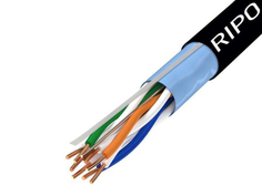 Сетевой кабель Ripo FTP 4 cat.5e 24AWG Cu Outdoor 50m 001-122014/50