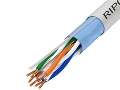 Сетевой кабель Ripo FTP 4 cat.5e 24AWG Cu Plus 25m 001-122017-25