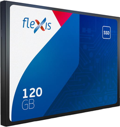 Накопитель SSD Flexis FSSD25TBP-120 Basic 120GB SATA3 6Gb/s TLC P 550/495MB/s IOPS 65K/81K MTBF 2M