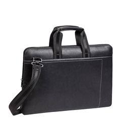 Сумка для ноутбука Riva 991962 чёрная, 15.6", искусственная кожа, 8930