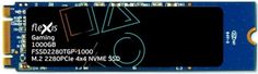 Накопитель SSD M.2 2280 Flexis FSSD2280TGP-1000 1TB PS5016-E16 PCIe NVMe Gen4x4 TLC 4900/4400MB/s IOPS 600K/600K MTBF 1.7M TBW 1650