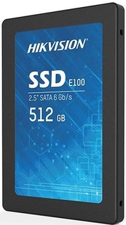 Накопитель SSD 2.5 HIKVISION HS-SSD-E100/512G E100 512GB SATA 6Gb/s TLC 550/480MB/s IOPS 65K/76K MTBF 2M 7mm