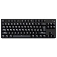 Клавиатура Logitech G413 TKL SE 920-010447 USB, 84 клавиши, чёрная
