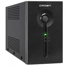 Источник бесперебойного питания Crown CMU-SP650EURO CM000001490 line-interactive, 650VA/360W, 1x12V/7AH, 3*EURO, металл