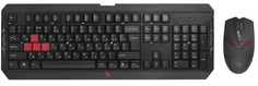 Клавиатура и мышь A4Tech Bloody Q1100 черно-красные, USB